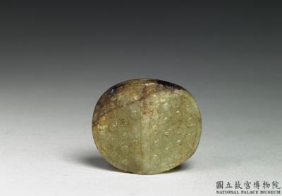 图片[2]-Oval Jade Ornament, mid to late Warring States period (375-221 BCE)-China Archive